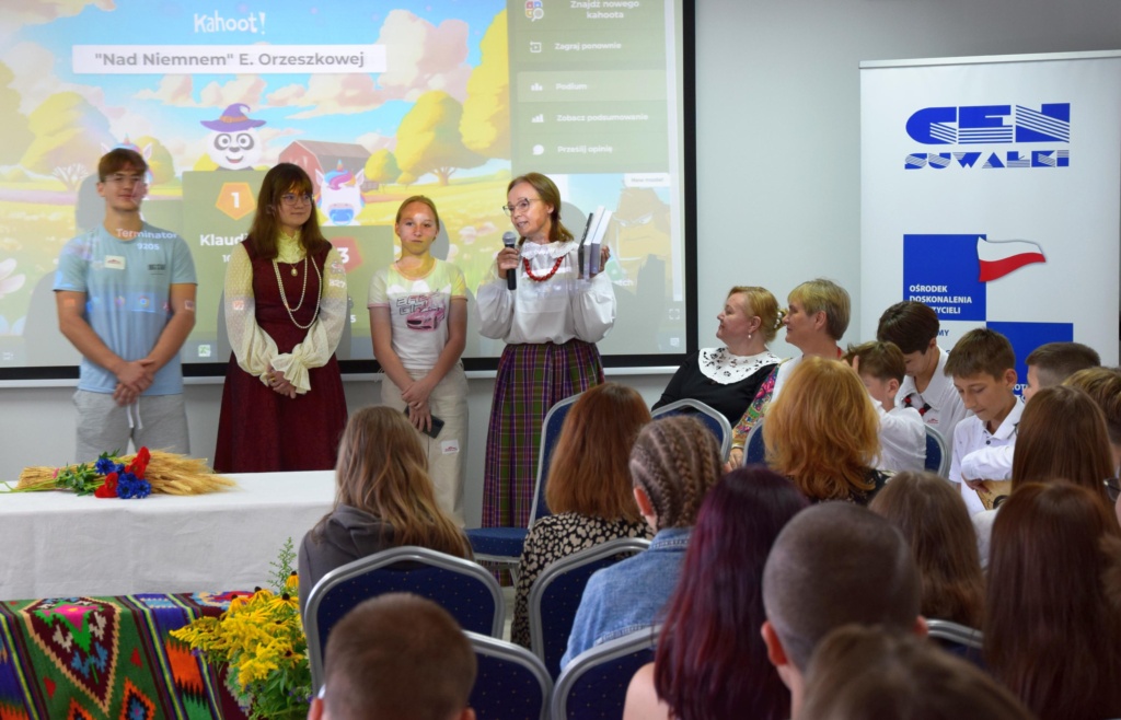 Narodowe Czytanie 2023 w CEN w Suwałkach