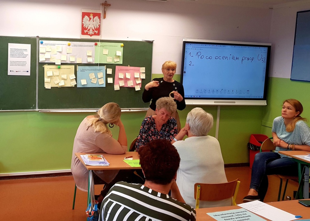 Szkolenie grantowe nauczycieli Szkoły Podstawowej im. Marszałka Józefa Piłsudskiego w Wiżajnach