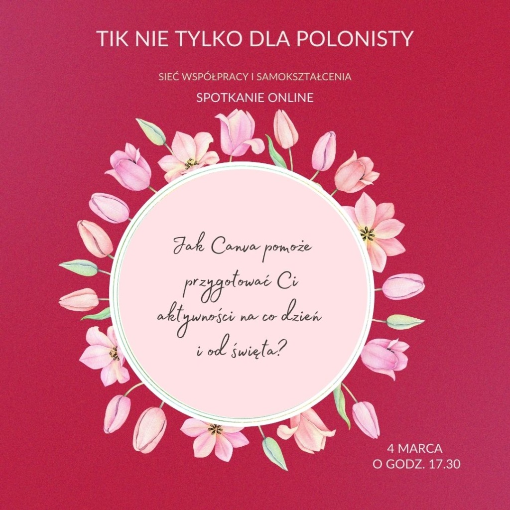 TIK nie tylko dla polonisty – sieć współpracy i samokształcenia nauczycieli