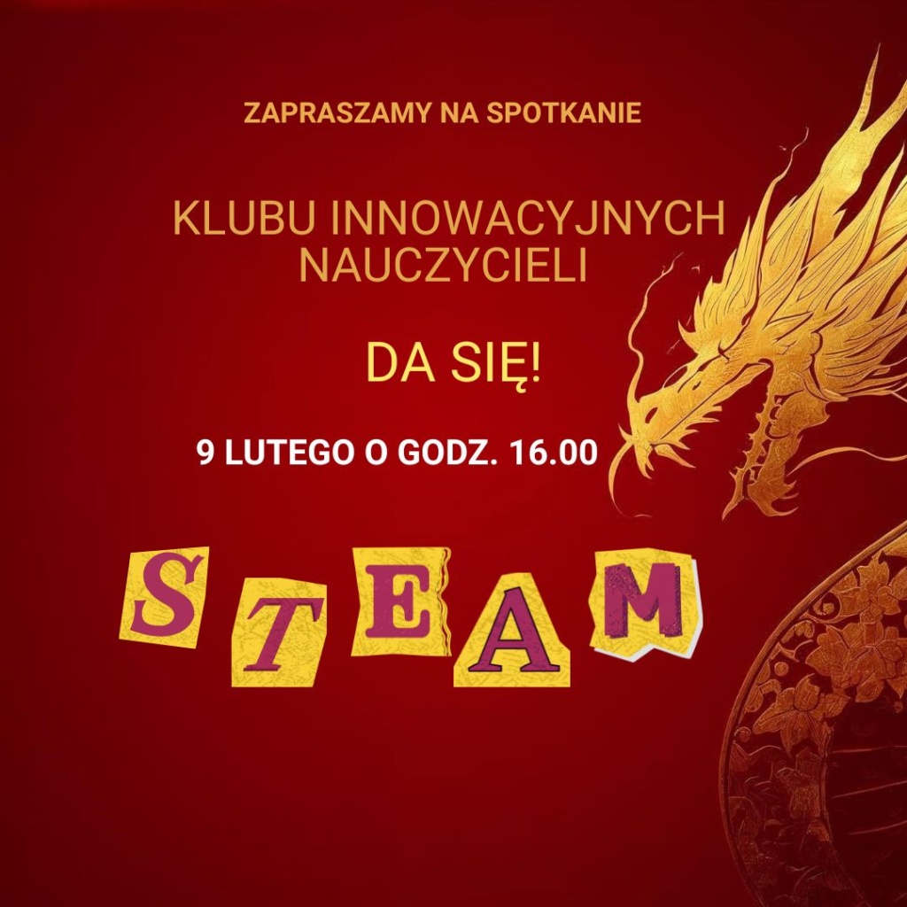 Klub innowacyjnych nauczycieli „Da się” – sieć współpracy i samokształcenia nauczycieli
