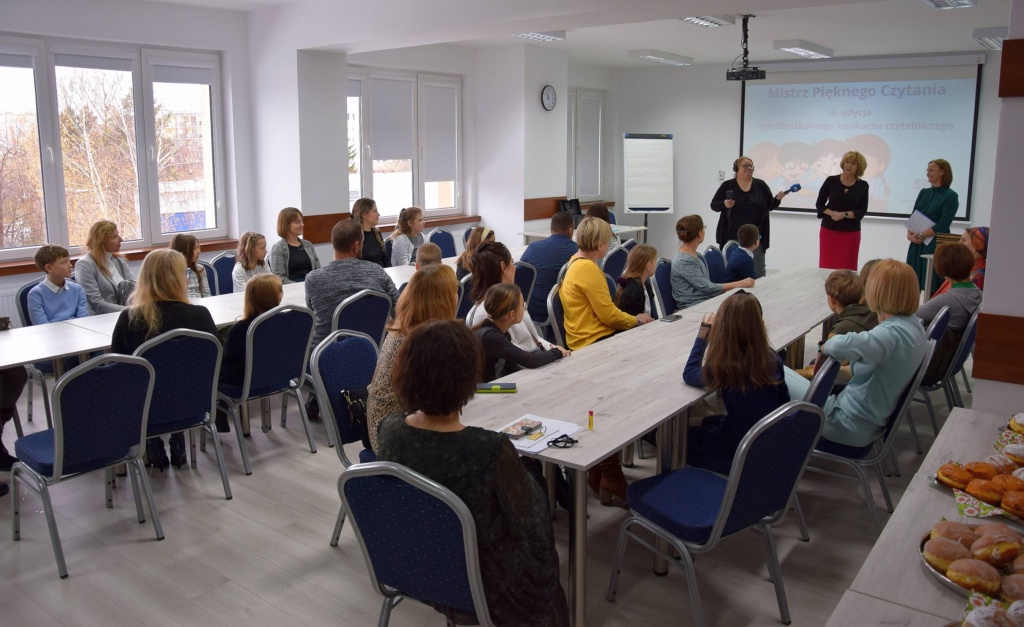 Uroczyste rozstrzygnięcie VI edycji konkursu czytelniczego „Mistrz pięknego czytania”