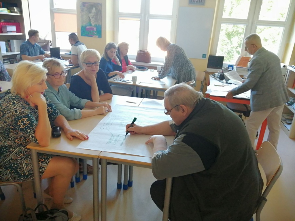 Drugi dzień warsztatów w Szkole Podstawowej im. Lotników Polskich w Płocicznie-Tartak