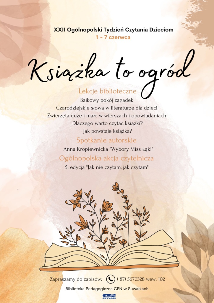 Ogólnopolski Tydzień Czytania Dzieciom