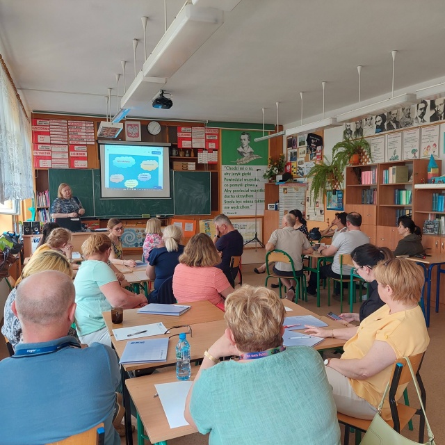 Szkolenie grantowe w Zespole Szkół Samorządowych w Lipsku