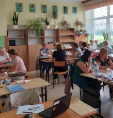 Zajęcia stacjonarne w Szkole Podstawowej w Nowince