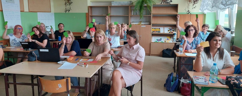 Ostatni etap szkoleń grantowych w Szkole Podstawowej w Nowince