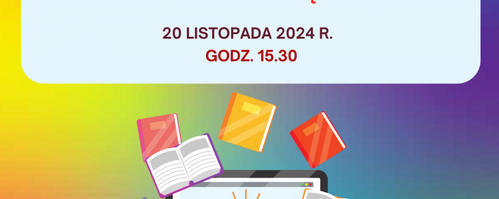 Zapraszamy 20 listopada na warsztaty “Projekt książka – Book Creator”