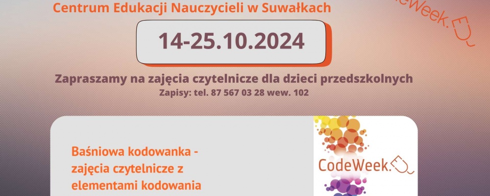 Europejski Tydzień Kodowania 2024