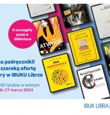 Międzynarodowy Tydzień Książki Elektronicznej – zapraszamy do korzystania z oferty wirtualnej czytelni IBUK Libra