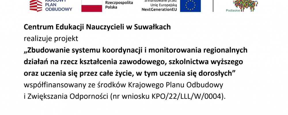 Konferencja inaugurująca Podlaską Sieć Rozwoju Kształcenia – 24-25 marca