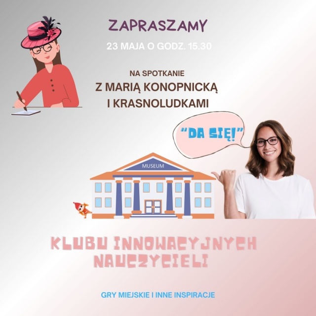 Zapraszamy 23 maja na spotkanie Klubu innowacyjnych nauczycieli „Da się”