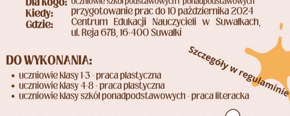 Zapraszamy uczniów i nauczycieli do udziału w II edycji konkursu pod hasłem „Pasja-Motywacja-Odwaga”