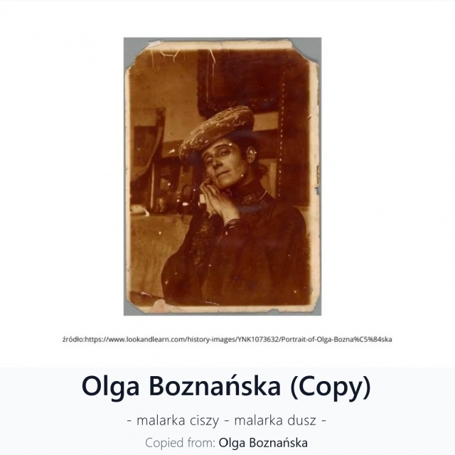 Olga Boznańska Patronką Roku 2025