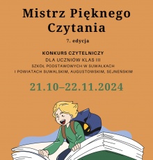 Zapraszamy do udziału w VII edycji konkursu czytelniczego „Mistrz pięknego czytania”