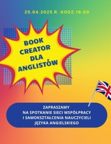 Zapraszamy 25 kwietnia na spotkanie sieci współpracy i samokształcenia nauczycieli języka angielskiego