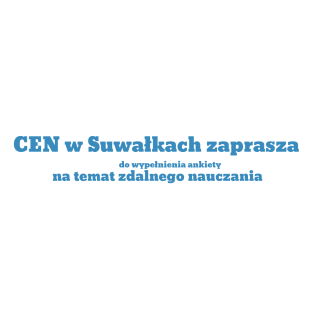 Zapraszamy do wypełnienia ankiety dotyczącej zdalnego nauczania