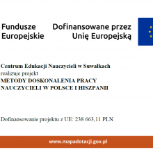 Informacja o wynikach rekrutacji w ramach projektu “Metody doskonalenia pracy nauczycieli w Polsce i Hiszpanii”