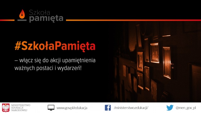 Szkoła pamięta – kolejna edycja akcji MEN