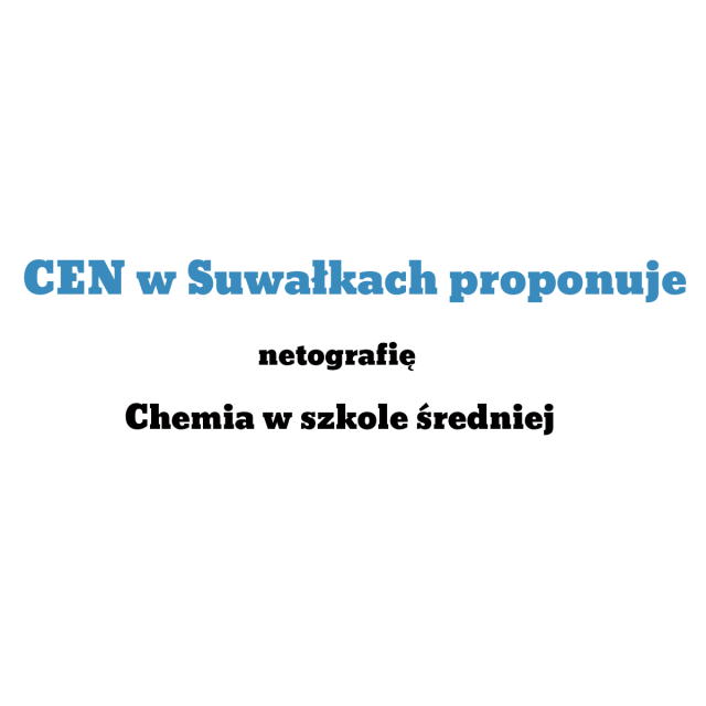 Chemia w szkole średniej