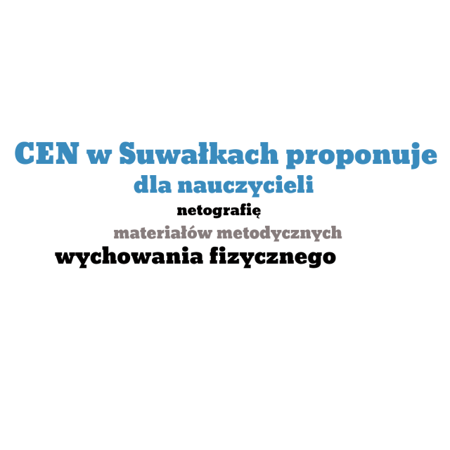 Netografia materiałów metodycznych dla nauczycieli wychowania fizycznego szkół podstawowych i średnich